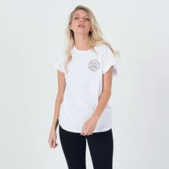 Planks Peace Relaxed Short Sleeve Tshirt Womens 9 Planks Peace Relaxed Short Sleeve Tshirt Womens -Style Avenue Store 0001 womens peace relaxed short sleeve t shirt aw20 white1 1000x1000 3x 11