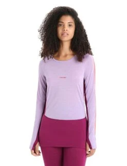 Icebreaker W 125 Zoneknit LS Crewe -Style Avenue Store 0a56h4823 1