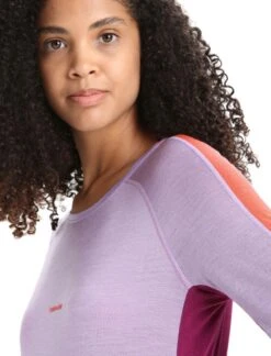 Icebreaker W 125 Zoneknit LS Crewe -Style Avenue Store 0a56h4823 5