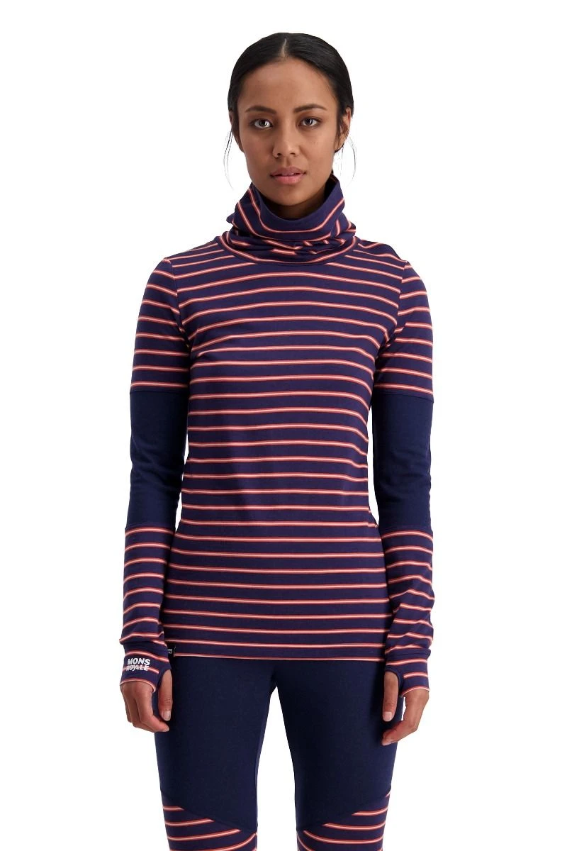 Mons Royale Cornice Rollover LS Womens 5 Mons Royale Cornice Rollover LS Womens - Image 3