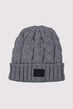 Mons Royale Rope Tow Beanie-Granite Marl-One Size