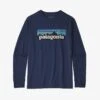 Patagonia Boys' Long-Sleeved Graphic T-Shirt -Style Avenue Store 62229 plcl