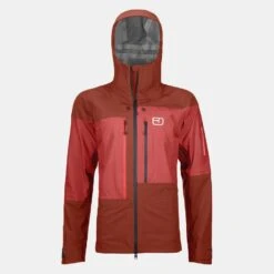 Ortovox - Women's Guardian Shell Jacket -Style Avenue Store 70320 23201 3l guardian shell jacket w clay orange b 01
