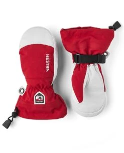 Hestra Army Leather Heli Ski Jr Mitt