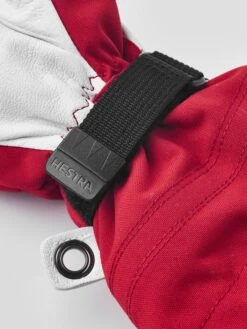 Hestra Army Leather Heli Ski Jr Mitt -Style Avenue Store ECOS HES 19 HELI RED img 6