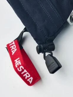 Hestra Army Leather Heli Ski Jr 3-finger Gloves -Style Avenue Store ECOS HES 20 HELI 3FIN JR Navy 8