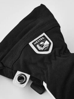 Hestra Army Leather Heli Ski Jr 3-finger Gloves -Style Avenue Store ECOS HES 20 HELI 3FIN JR black 5