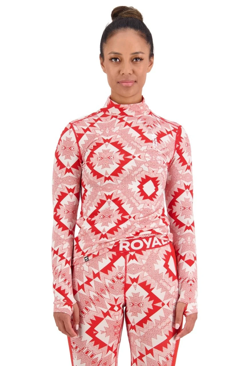 Mons Royale Cascade Merino Flex 200 Mock Neck LS 6 Mons Royale Cascade Merino Flex 200 Mock Neck LS - Image 4