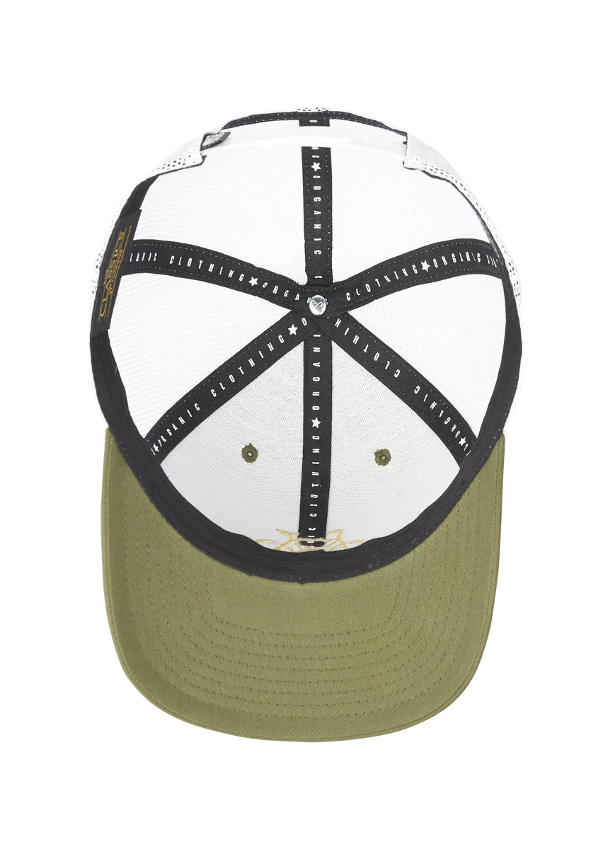 Picture Bicky Cap In Army Green 6 Picture Bicky Cap In Army Green - Image 4