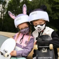 DinoSki Patch The Panda Face Mask -Style Avenue Store dinoski patch kids face mask pre order 620478 1