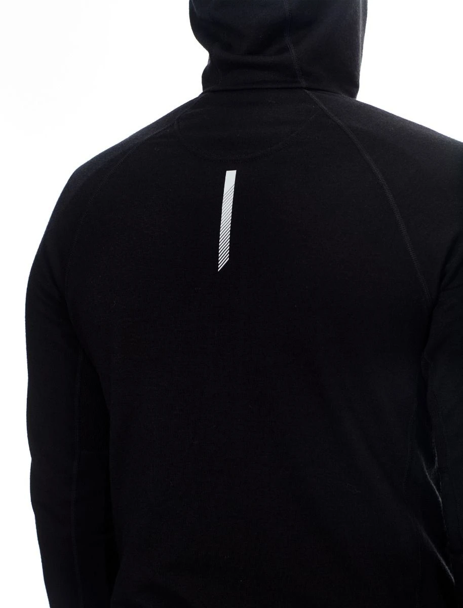Icebreaker M Quantum III Long Sleeved Zip Hood Mens 7 Icebreaker M Quantum III Long Sleeved Zip Hood Mens - Image 5