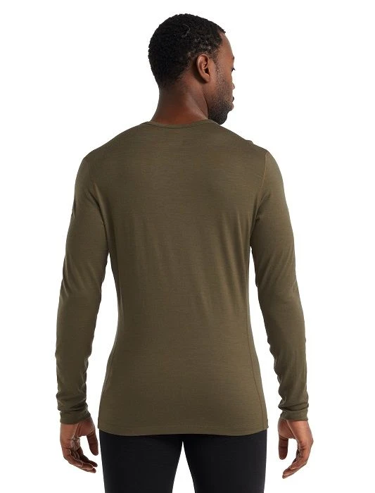 Icebreaker 200 Oasis Long Sleeved Crewe Mens 6 Icebreaker 200 Oasis Long Sleeved Crewe Mens - Image 4