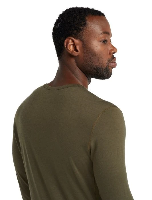 Icebreaker 200 Oasis Long Sleeved Crewe Mens 8 Icebreaker 200 Oasis Long Sleeved Crewe Mens - Image 6