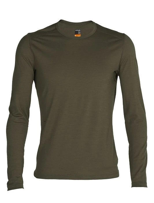 Icebreaker 200 Oasis Long Sleeved Crewe Mens 3 Icebreaker 200 Oasis Long Sleeved Crewe Mens
