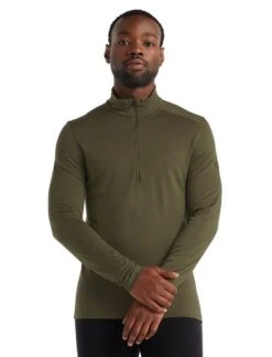 Icebreaker 200 Oasis Long Sleeved Half Zip Mens