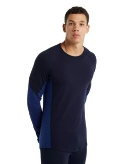 Icebreaker 260 Zone Long Sleeved Crewe Thermal Top Mens