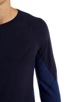Icebreaker 260 Zone Long Sleeved Crewe Thermal Top Mens -Style Avenue Store fw21 men 260 zone ls crewe 104360078 5 1 3