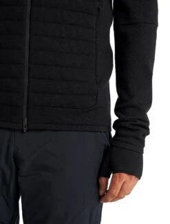 Icebreaker ZoneKnit Long Sleeved Zip Hood Mens 20 Icebreaker ZoneKnit Long Sleeved Zip Hood Mens -Style Avenue Store fw21 men zoneknit ls zip hoodie 0a59hh001 11 2