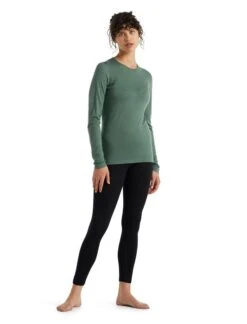 Icebreaker 200 Oasis Long Sleeved Crewe Womens -Style Avenue Store fw21 women 200 oasis ls crewe 104375065 3 1