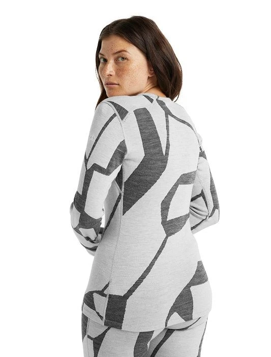 Icebreaker 250 Vertex Long Sleeved Crewe - Landscapes Womens 5 Icebreaker 250 Vertex Long Sleeved Crewe - Landscapes Womens - Image 3