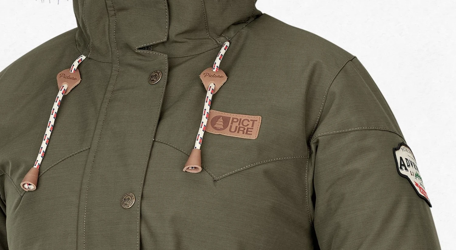 Picture Katniss Snow Jacket Womens 11 Picture Katniss Snow Jacket Womens - Image 9