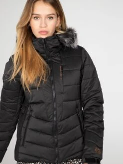 Protest Connie Snow Jacket Womens -Style Avenue Store protest connie black 3 10