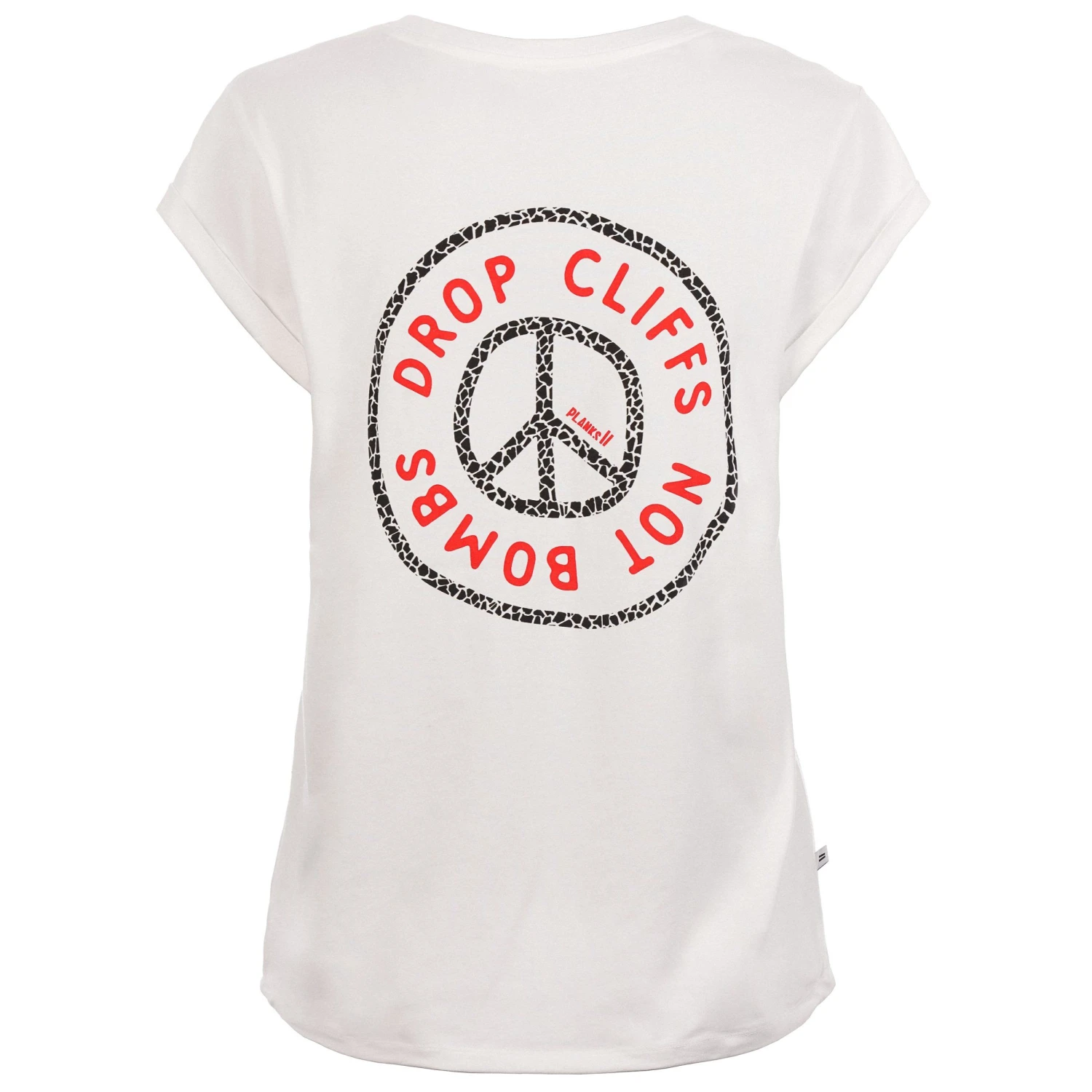 Planks Peace Relaxed Short Sleeve Tshirt Womens 4 Planks Peace Relaxed Short Sleeve Tshirt Womens - Image 2