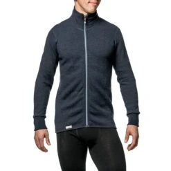 Woolpower Full Zip Jacket Colour Collection 400 Womens -Style Avenue Store woolpower navy nordic blue 2