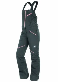 Picture Haakon Bib Snow Pants Womens -Style Avenue Store wpt069 haakonbib bblack f 1